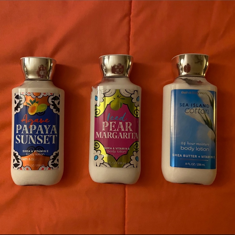 Bath & Body Works - 3 Lotions